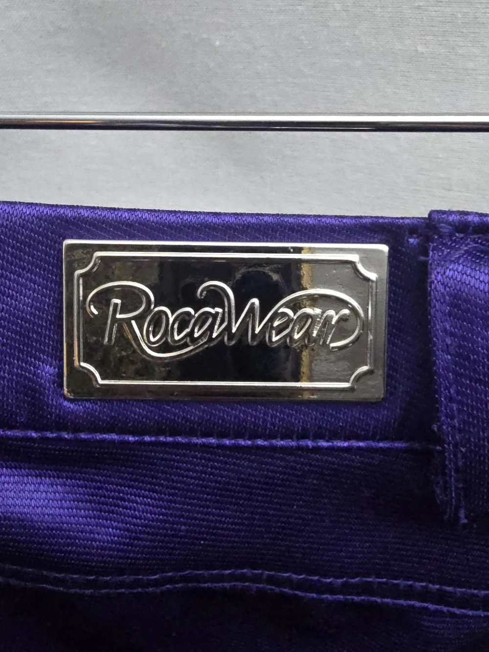 Rocawear Purple Long Sleeve Gathered Waist Jacket